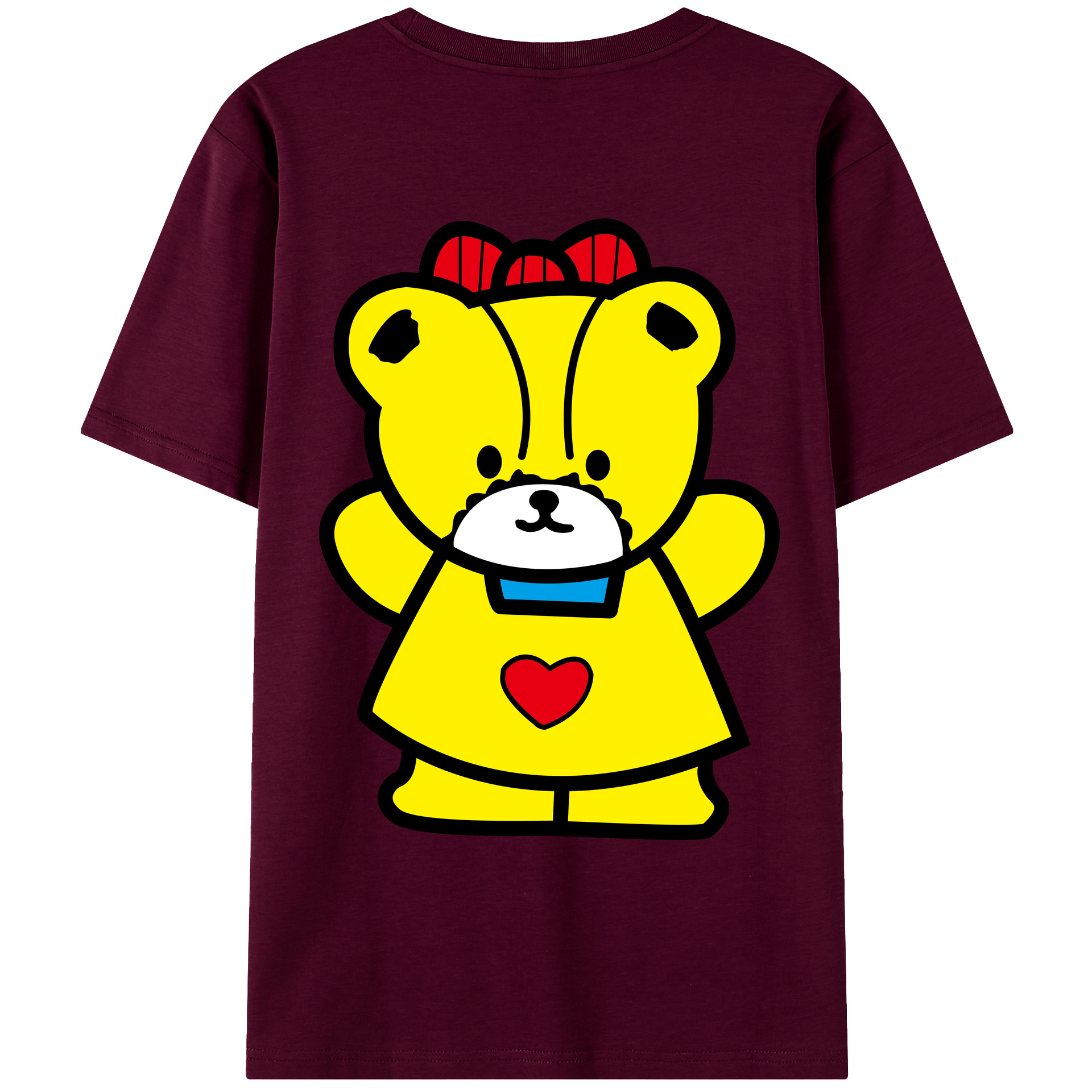 （画像用） Hello Kitty ハローキティ レディース半袖Tシャツ(バックプリント)